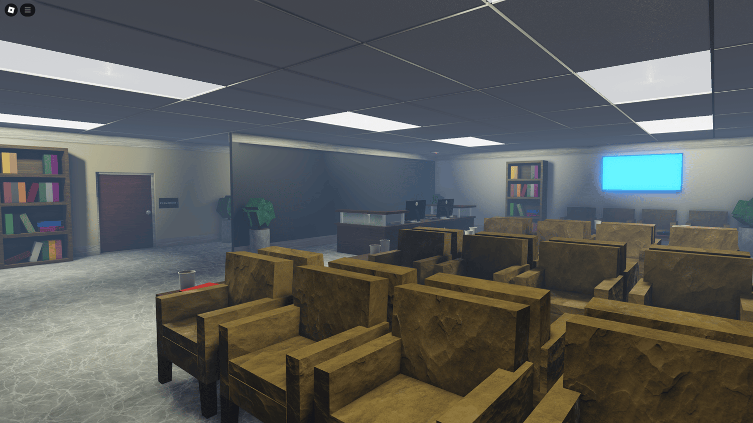 Roblox modern RP medical clinic building