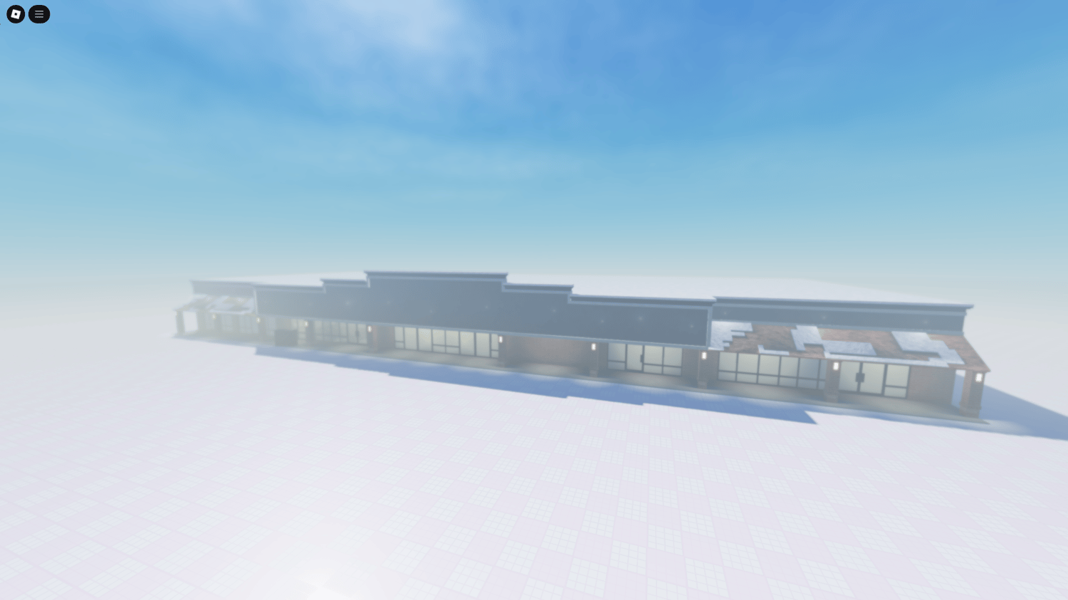 Roblox medical building with reception and exam rooms