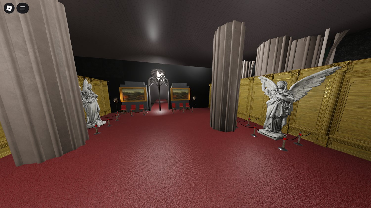 Roblox London RP map with streets, districts, and city areas
