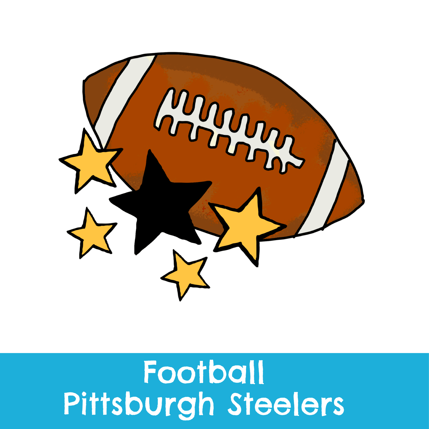 Pittsburgh Steelers Team Colors seamless patterns and digital png transparent graphics