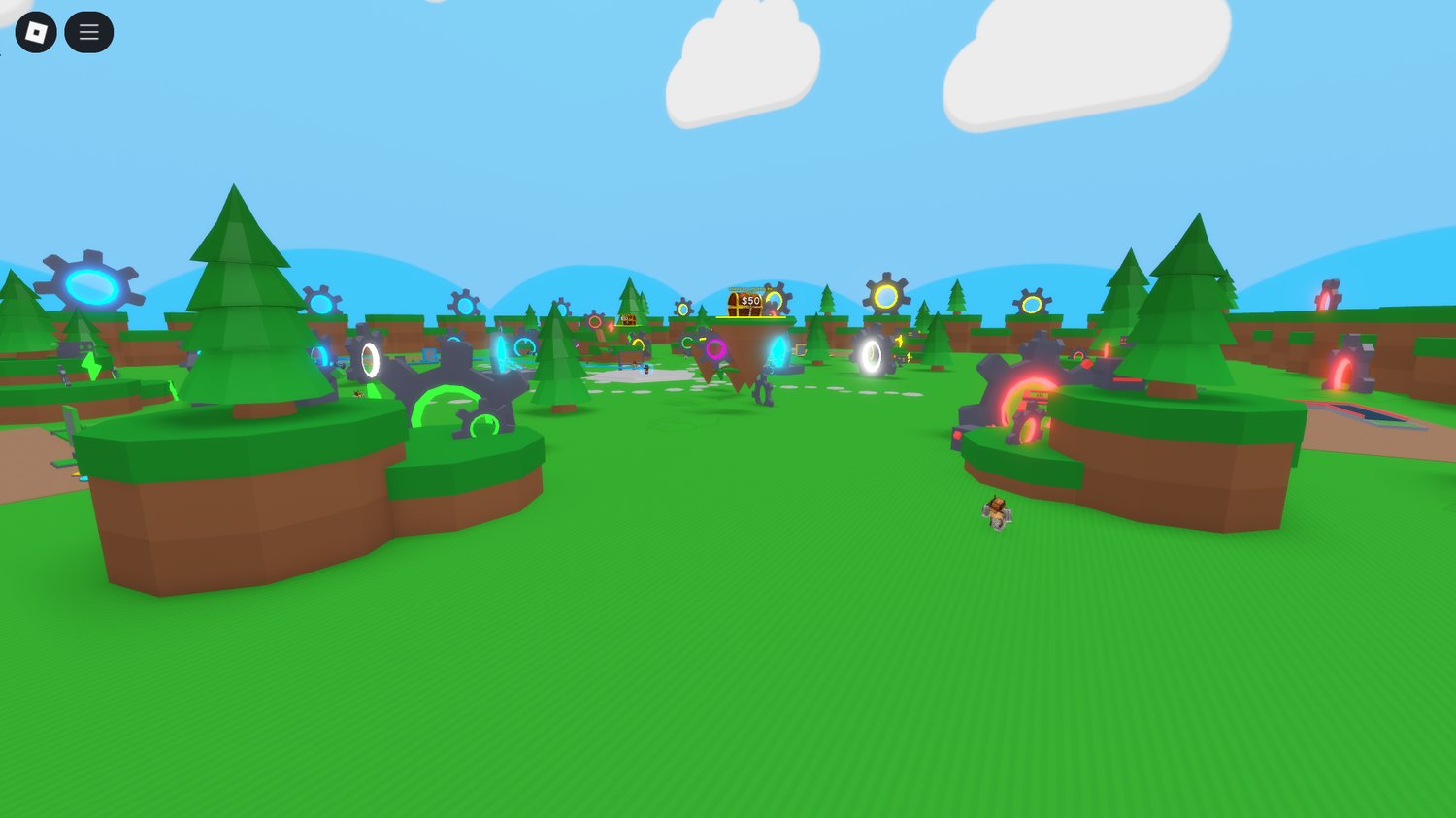 Magnet Simulator Roblox game with levels, upgrades, and coins
