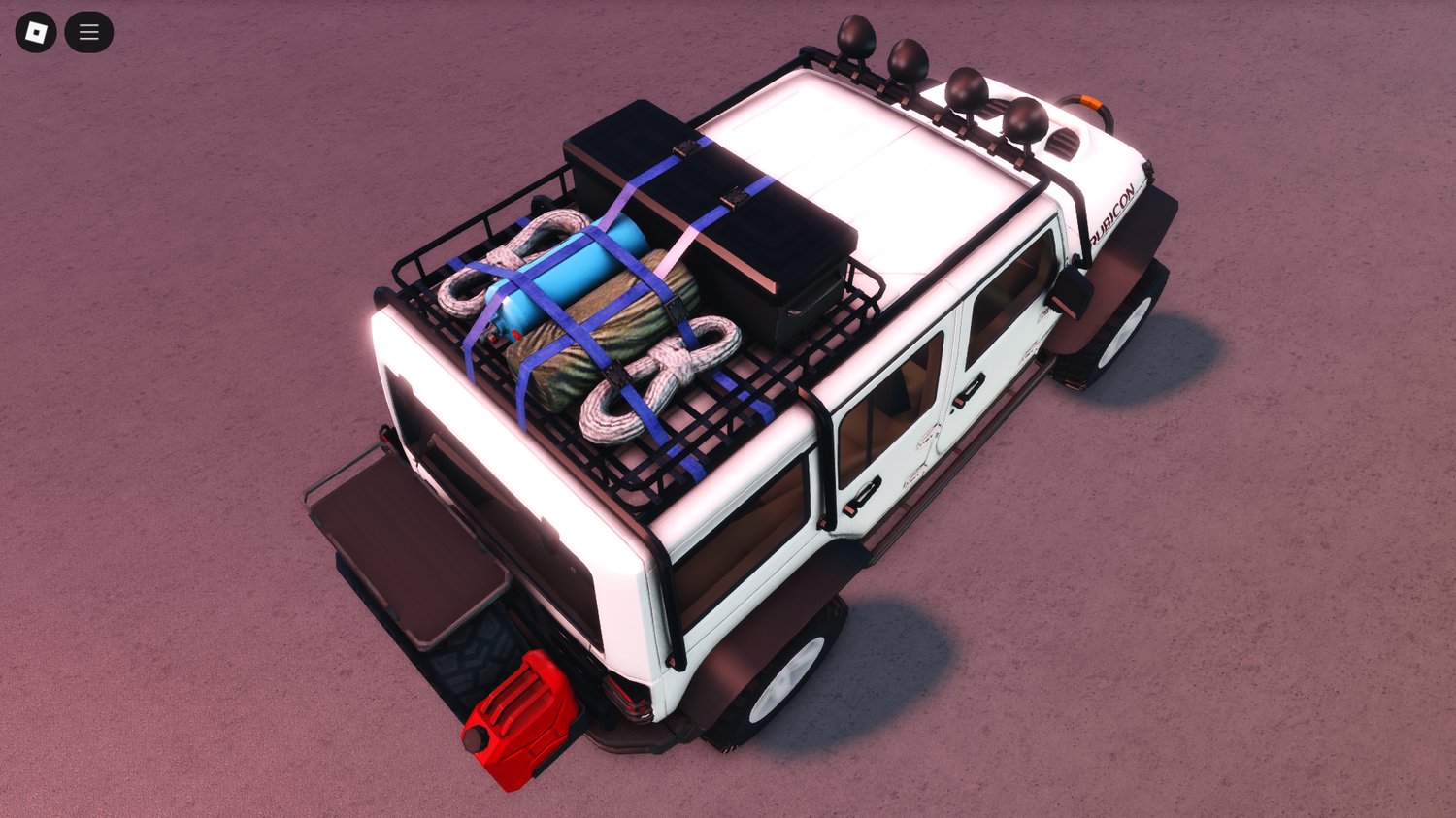 Jeep Wrangler SUV Roblox adventure car