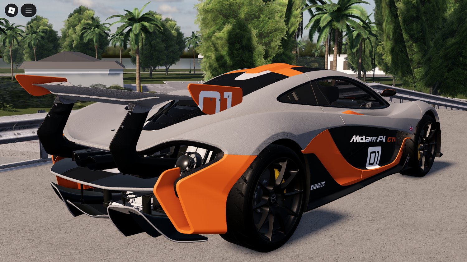 2014 McLaren P1 GTR Concept Roblox Studio car