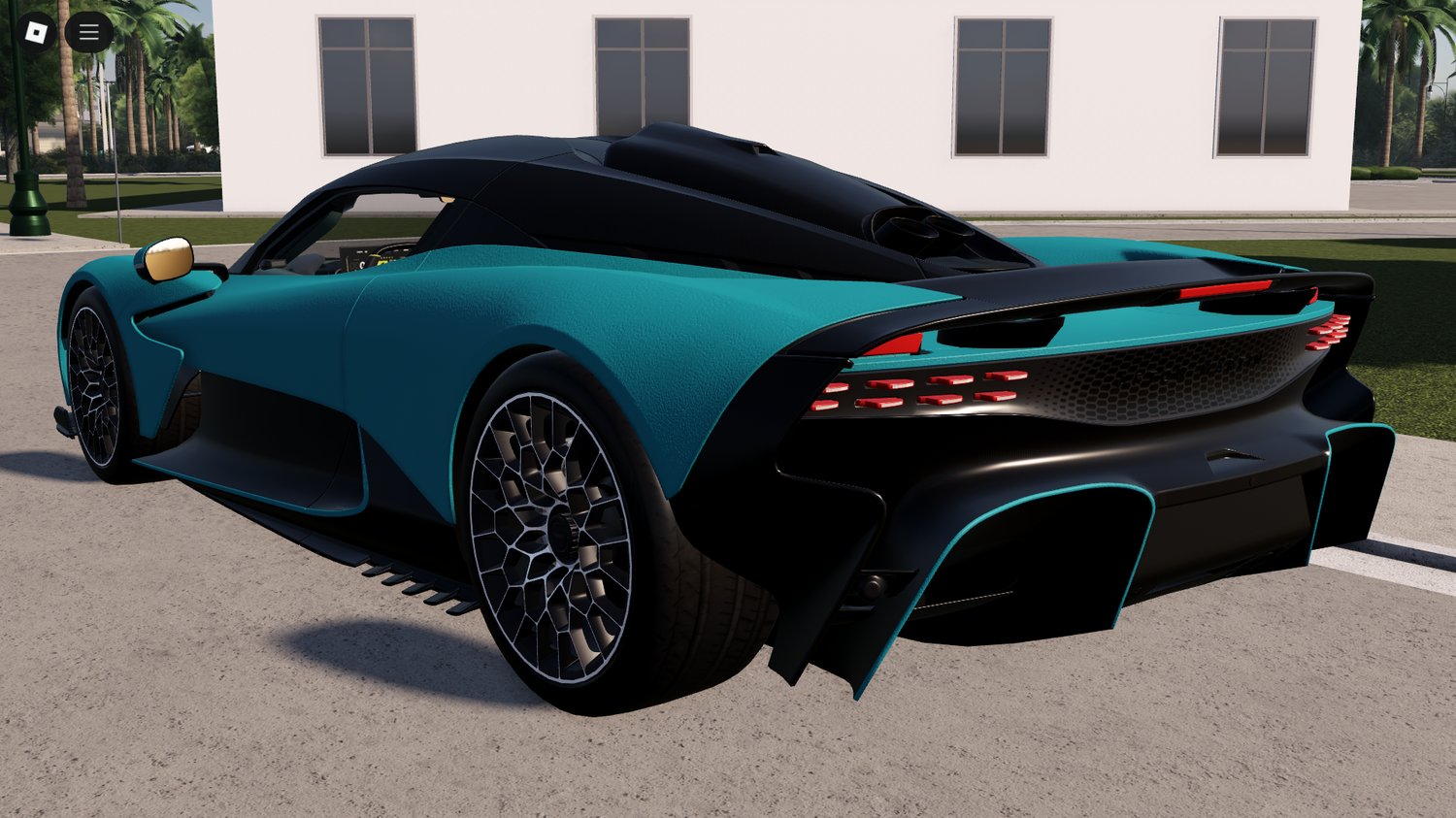 Non-driveable Aston Martin Valhalla 2026 Roblox asset