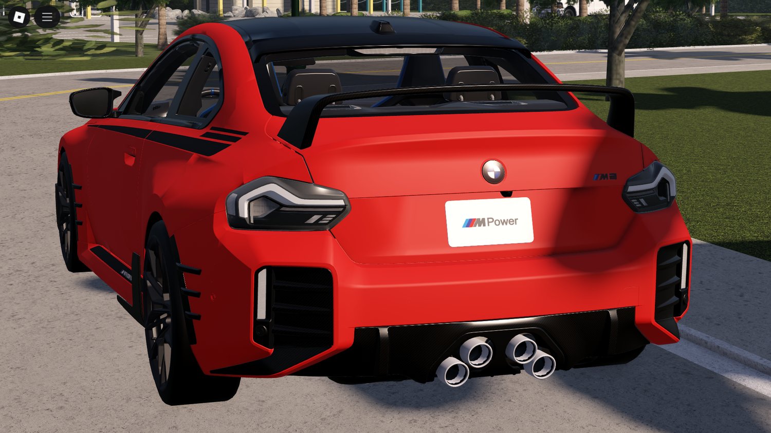 Driveable BMW M2 Roblox Studio sports car