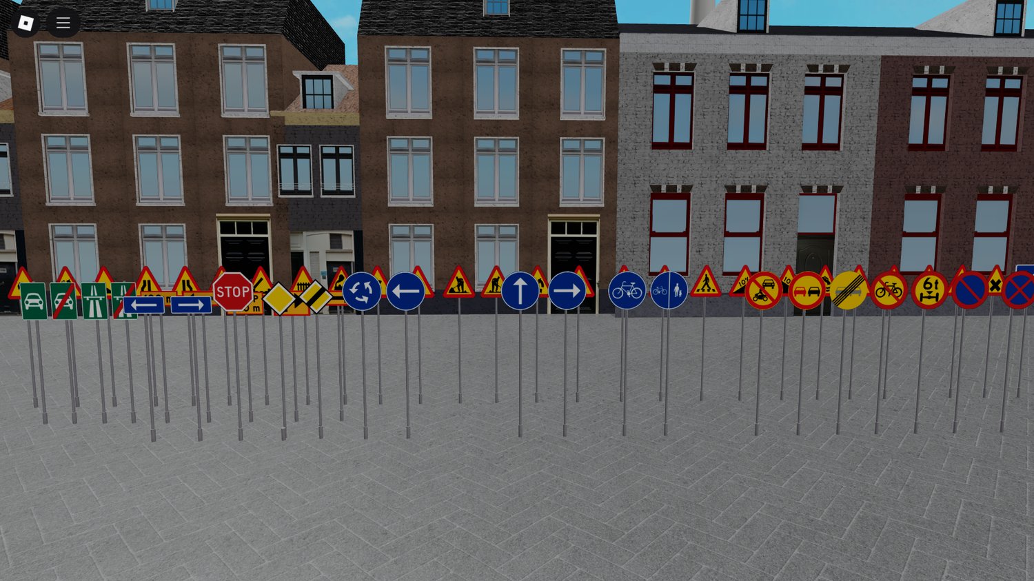Functional European vehicles for Roblox driving and simulator games