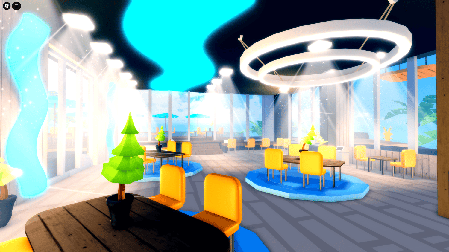 Roblox Konbu Juice Bar uniforms and staff system