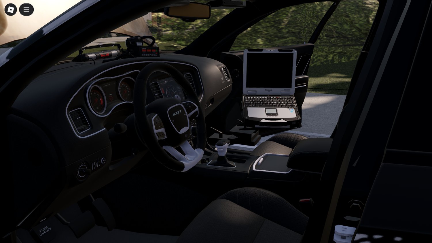 Roblox openable door Dodge Charger Redeye Widebody