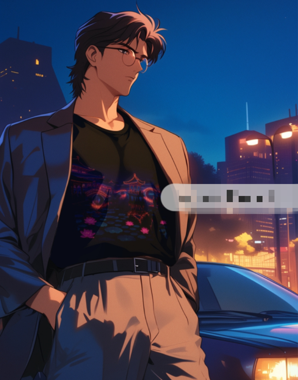 Man casual T-shirt