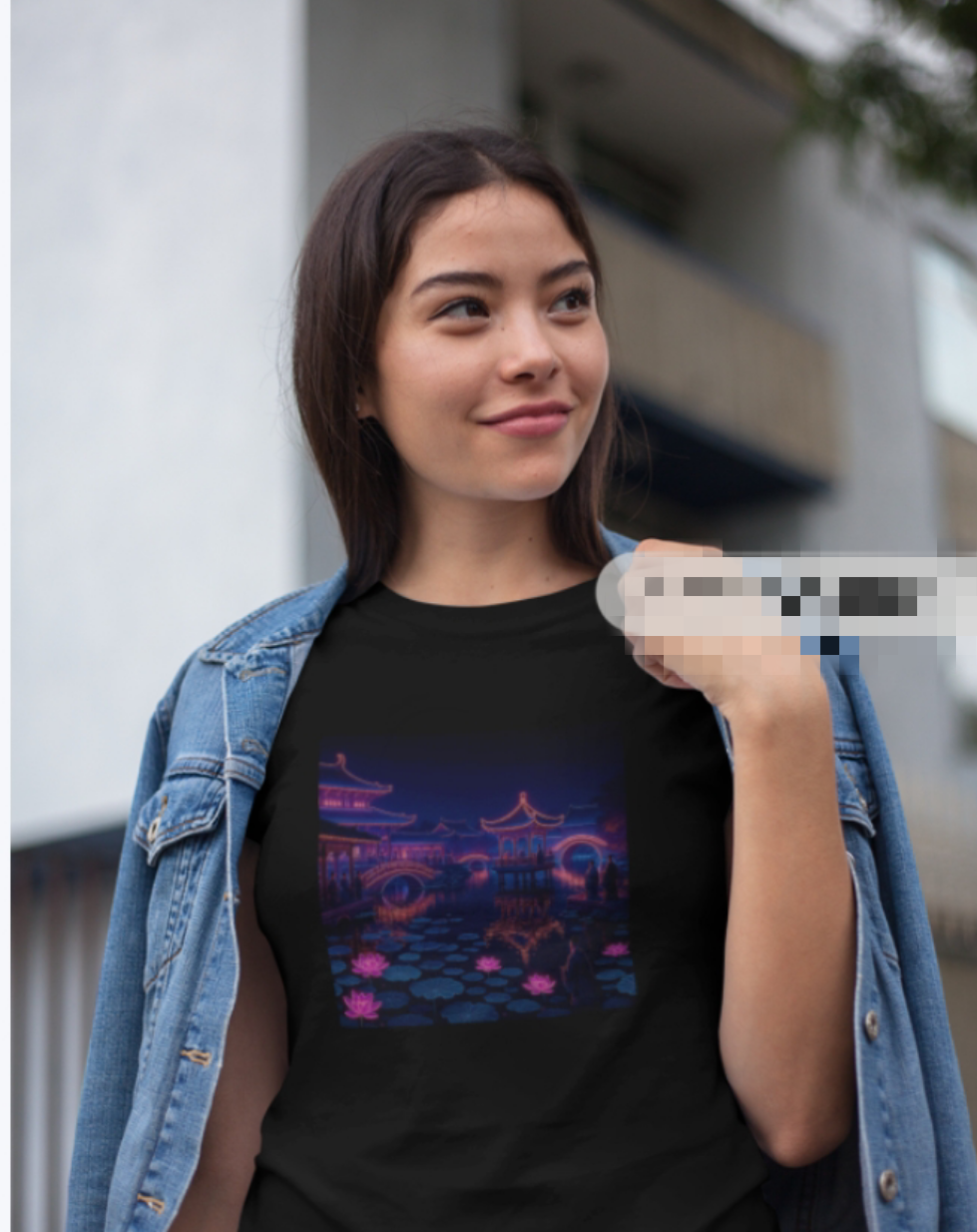 Gathering t-shirt lady