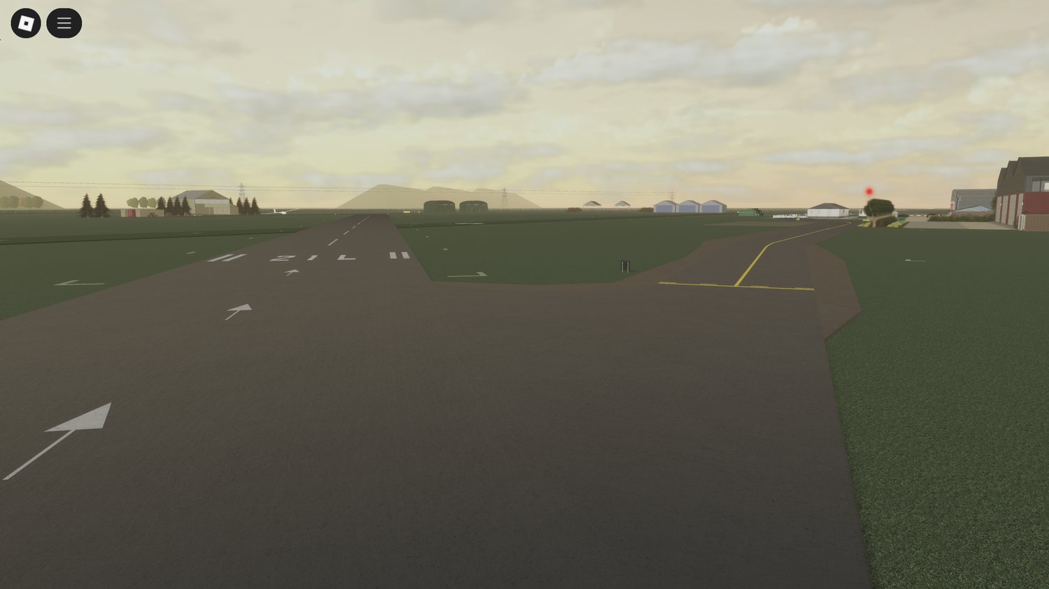 Roblox airport runway with realistic textures