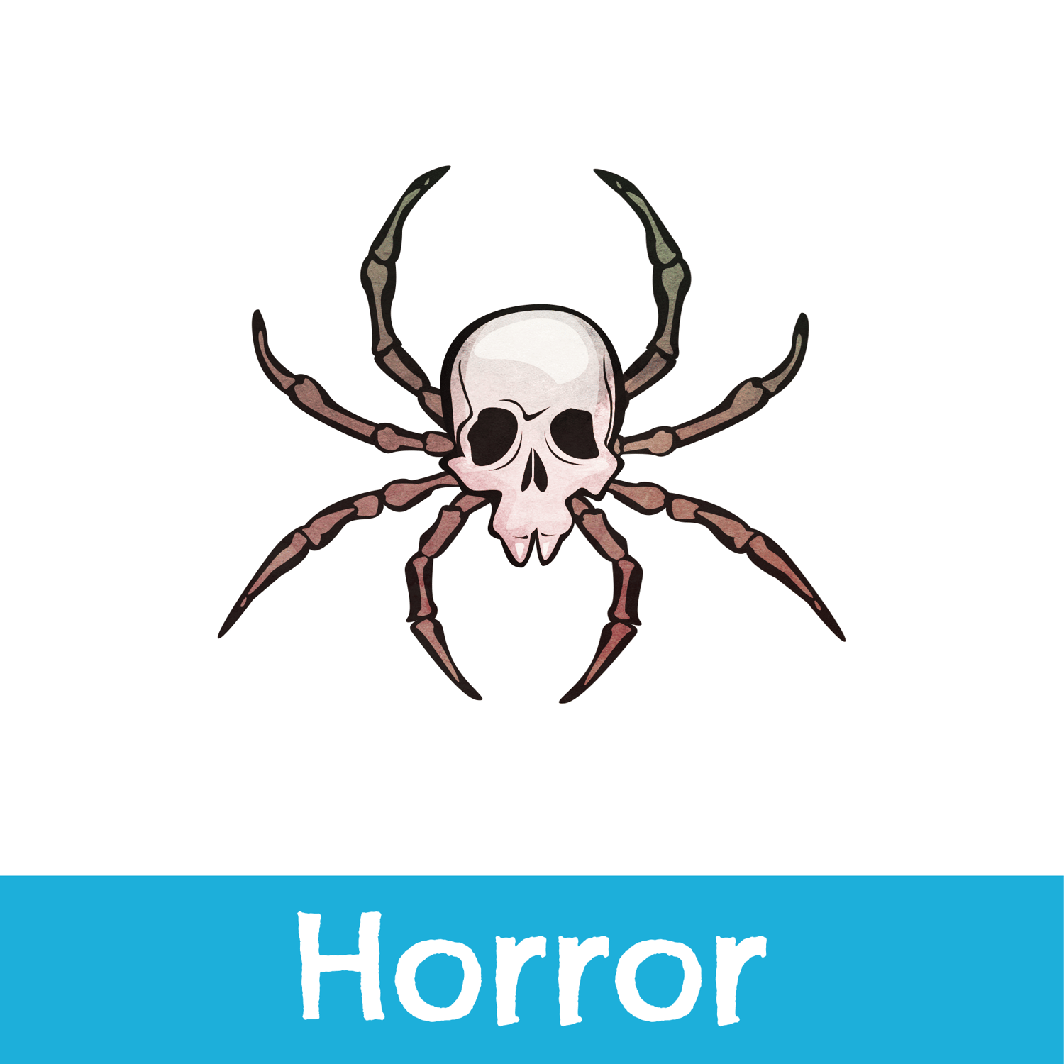 horror transparent png designs digital downloads seamless pattern