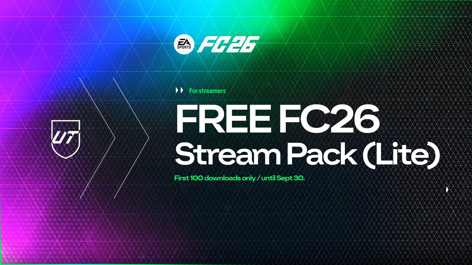 FC26 ending soon screen free pack – overlays for Twitch and YouTube