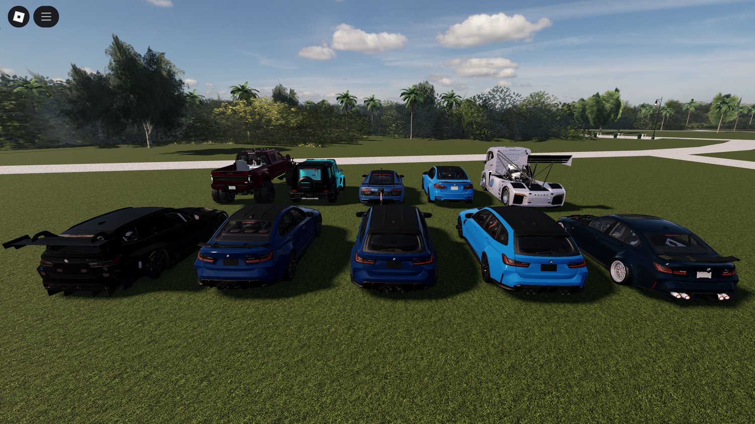 Roblox 2025 BMW M3 G81 Touring CS XDrive LCI side view