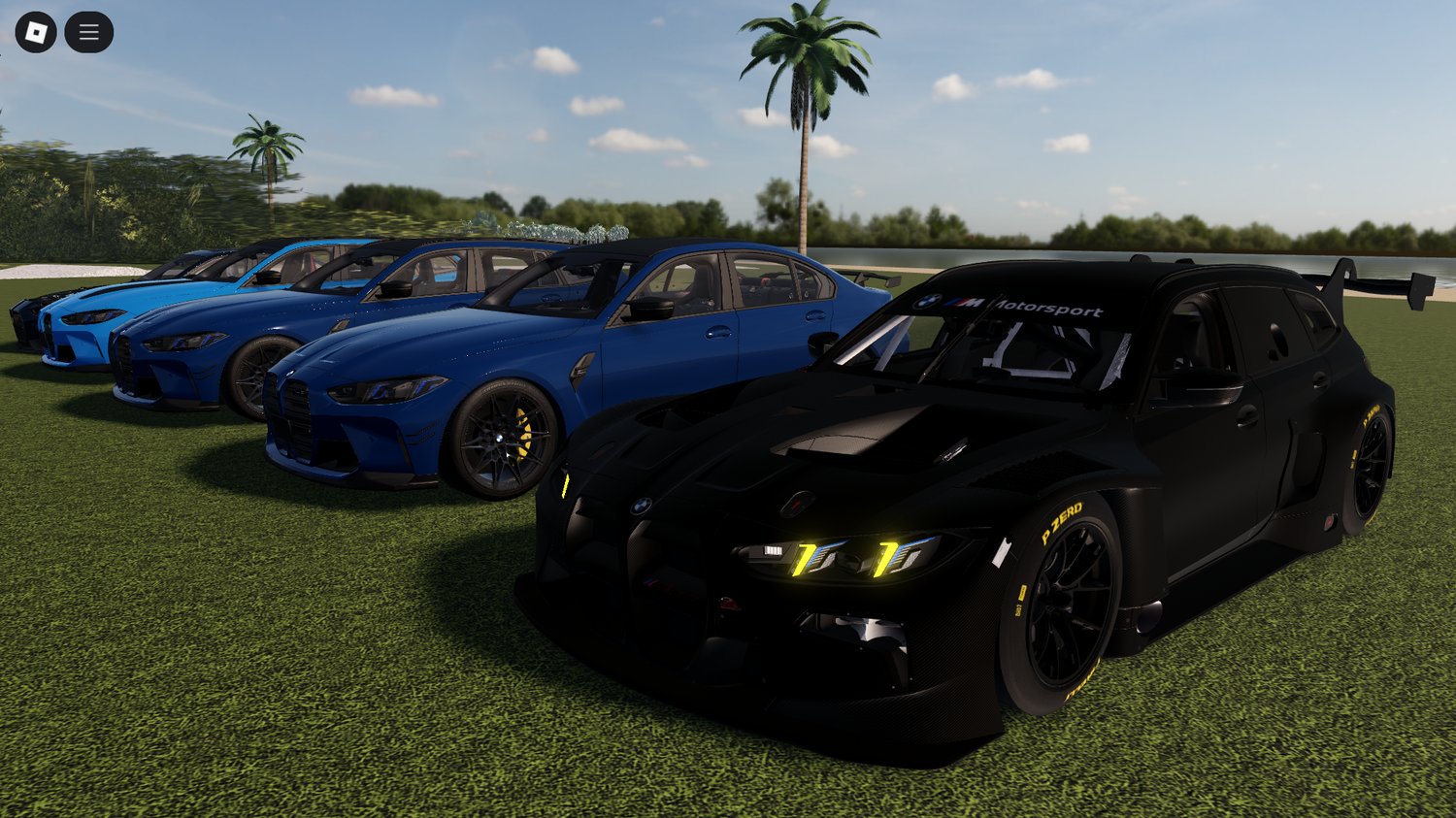 Roblox BMW M3 Touring GT3 EVO race-ready model