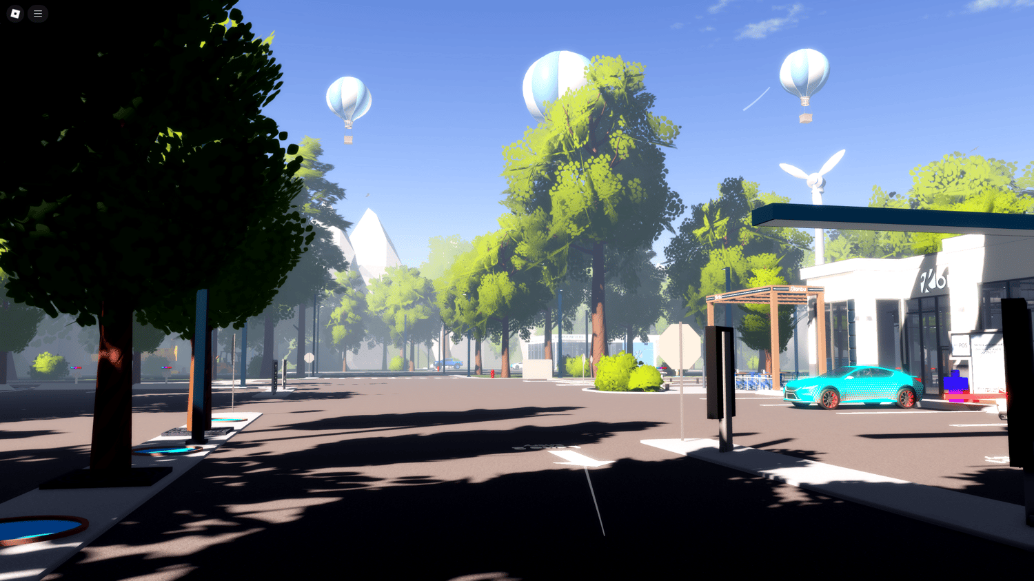 Roblox Konbu cafe and headquarters roleplay map