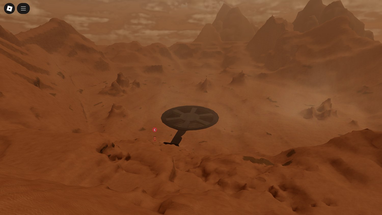 Roblox YINCHOOR landing zone platform view