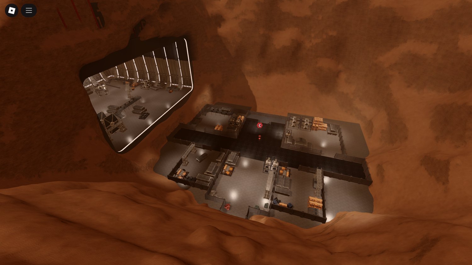 Roblox YINCHOOR functional landing pad for ships