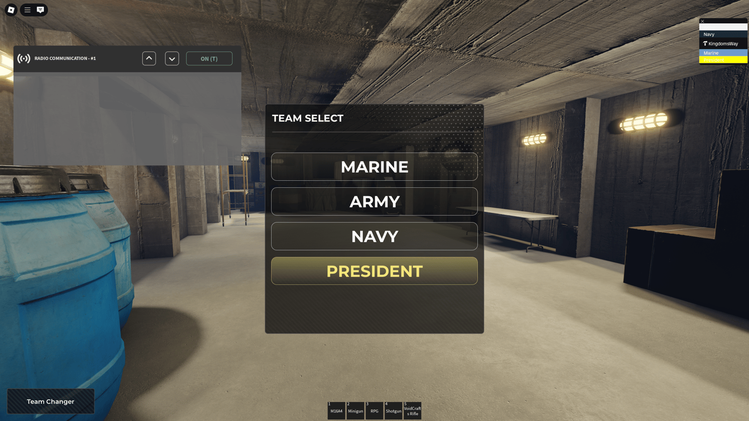 Roblox Antarctica bunker map frozen terrain