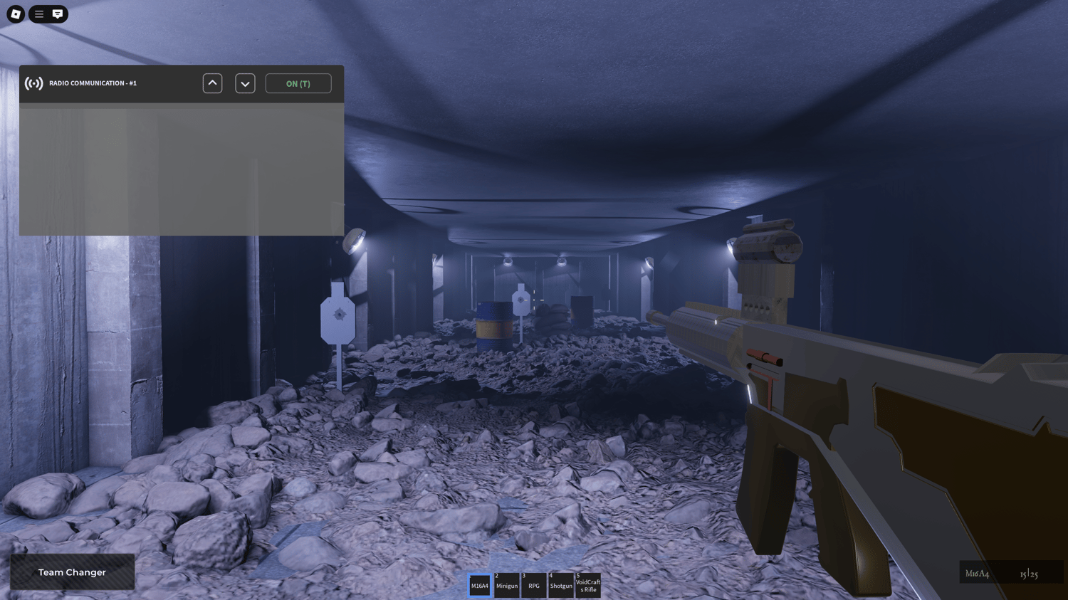 Roblox scripted Russian military bunker base