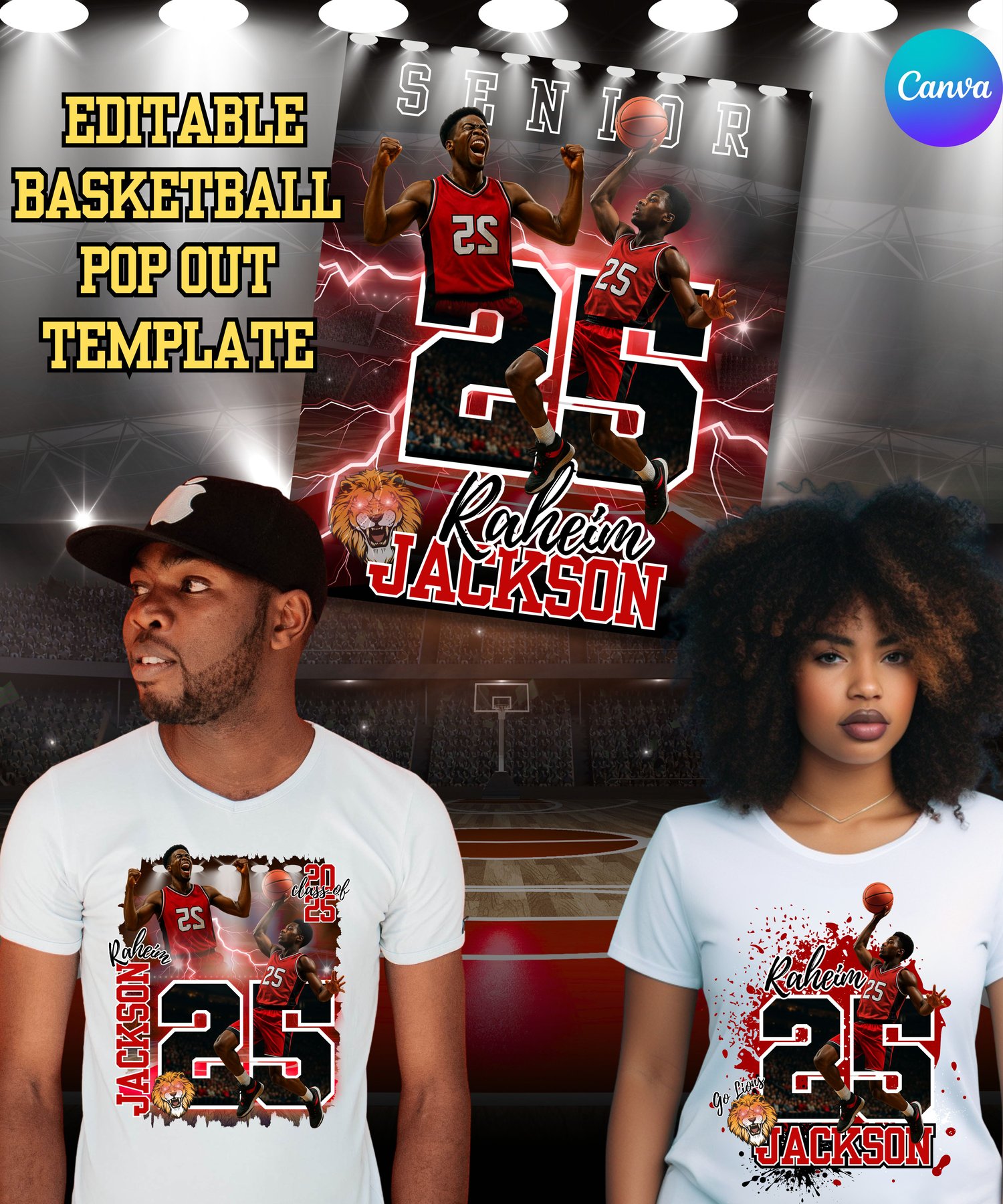 canva template  editable template  sports design  sports jersey template  t-shirt design template  pop out effect  photo pop out template  sports graphic design  canva t-shirt design  editable sports template  jersey number template  custom sports merch