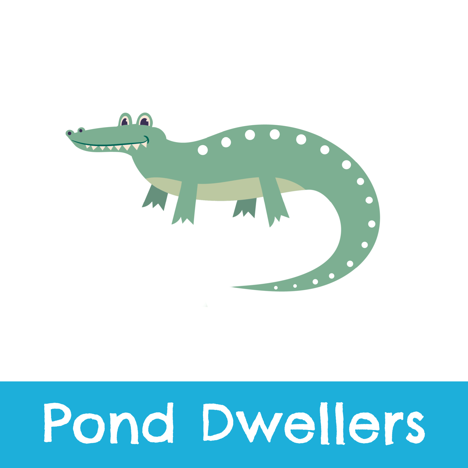 pond life, alligators, salamanders, axolotls, freshwater, fish, beavers, seamless patterns, digital downloads