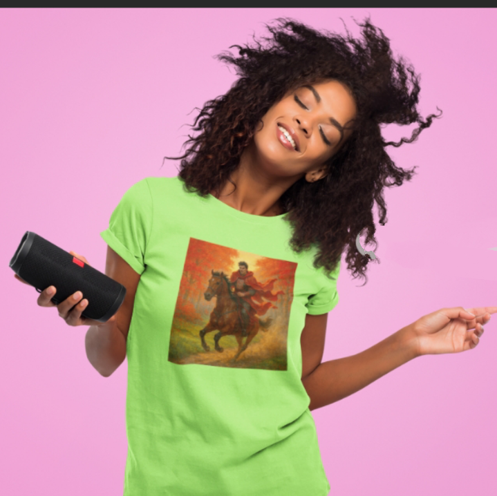 Casual t-shirt lady