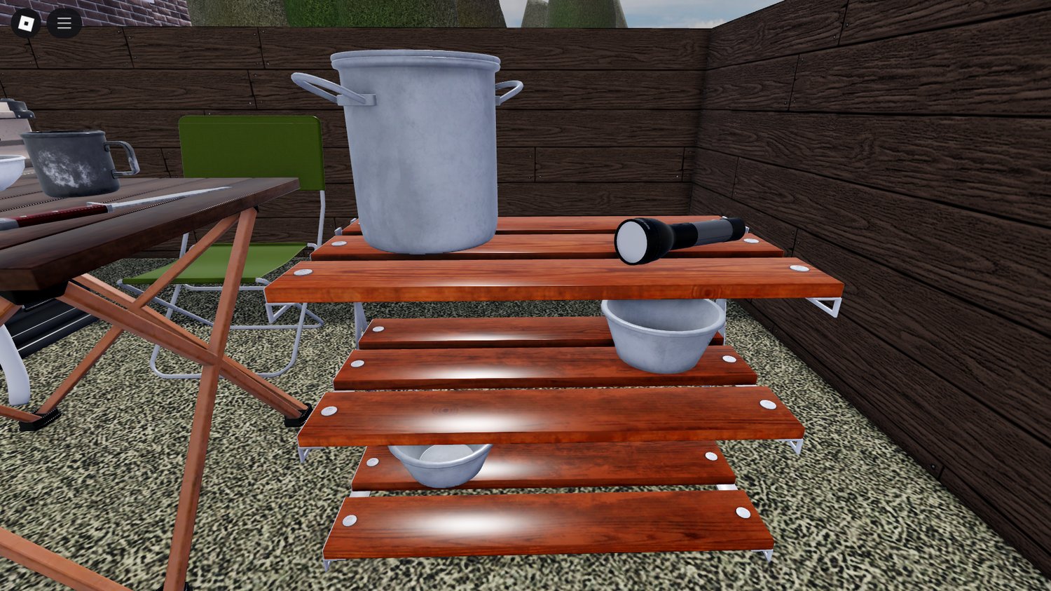 Outdoor adventure scene in Roblox using Camping Pack