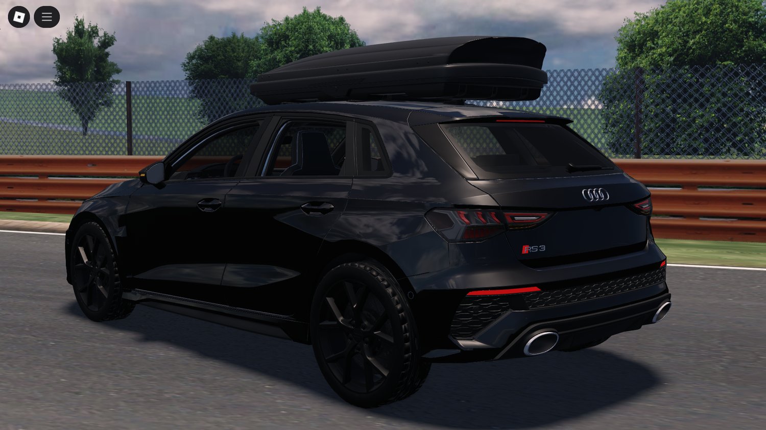 Roblox sports car Audi RS3 2022 with openable doors