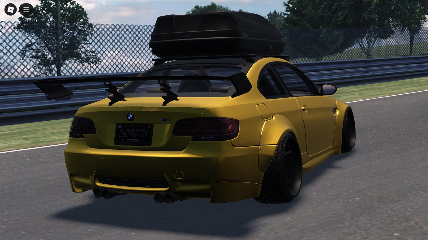 Doors open on Roblox BMW M3 E92 model