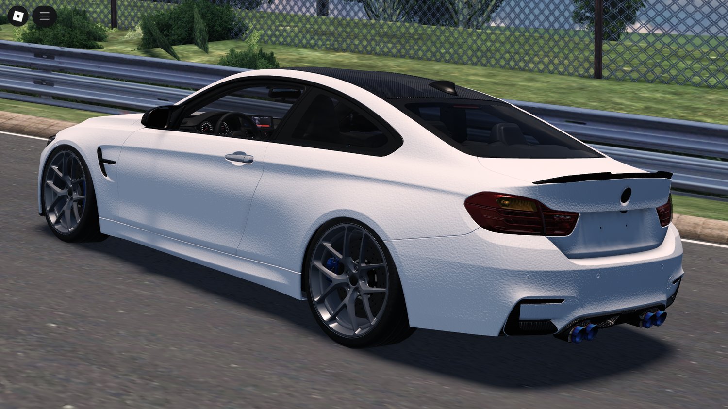 BMW M4 F82 interior detail