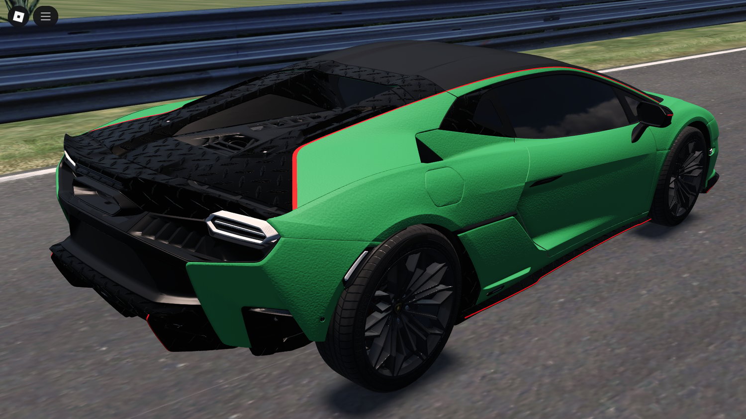 Lamborghini Temerario in city showcase