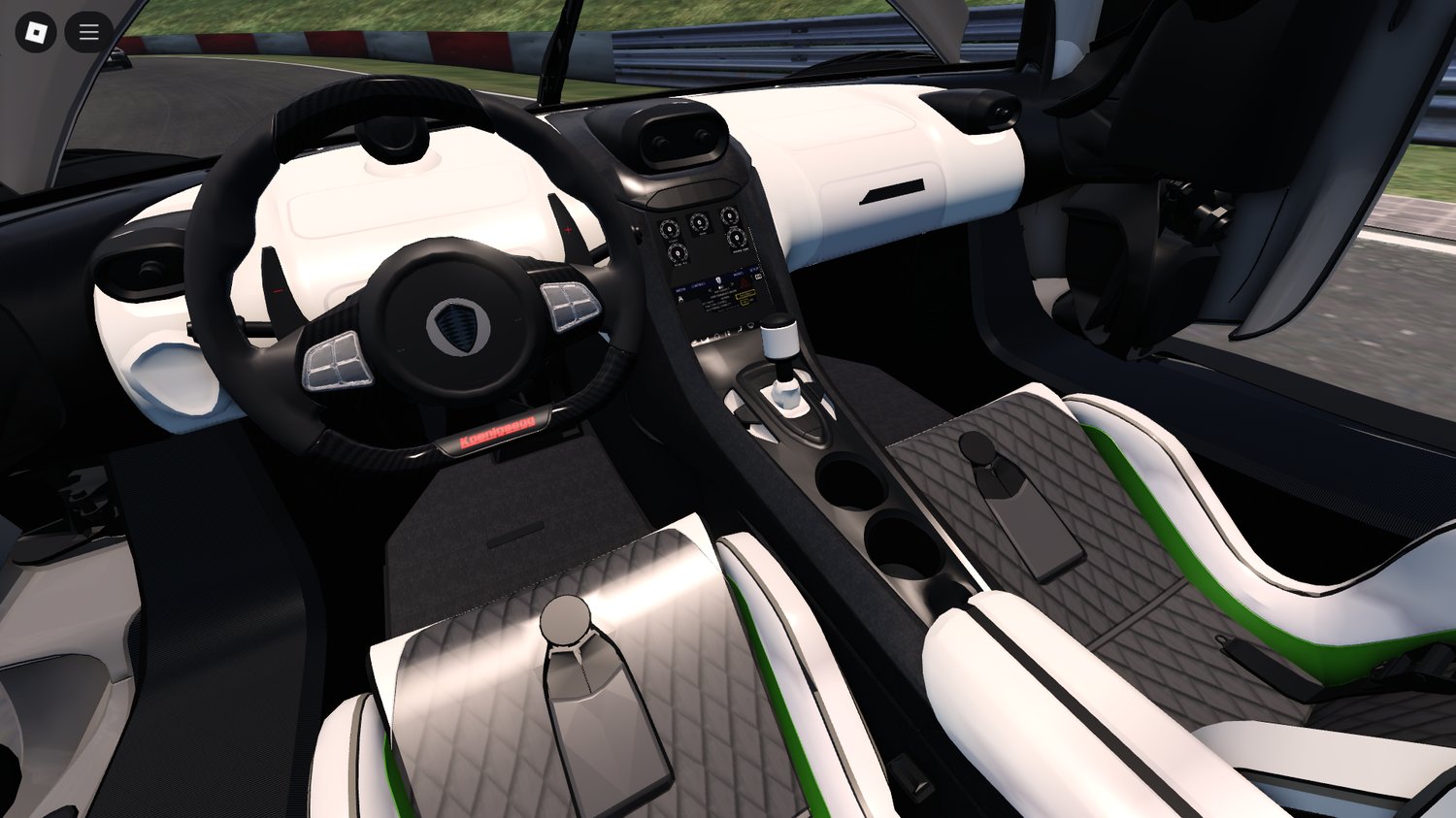 Openable doors on Roblox Koenigsegg Jesko 2020