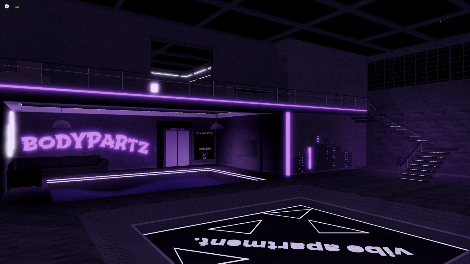 Roblox enterable apartment map with balconies