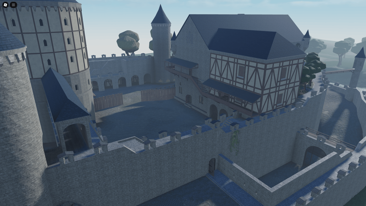 Roblox countryside medieval exploration map