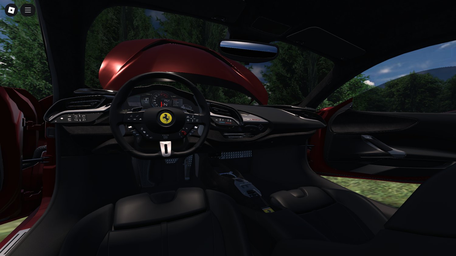 Ferrari SF90 Stradale Roblox car meet showcase