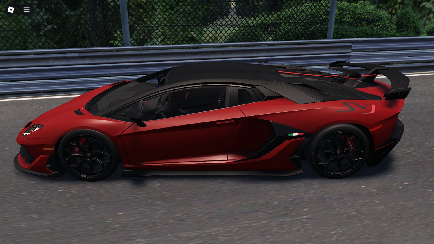 Aventador SVJ with openable doors in Roblox
