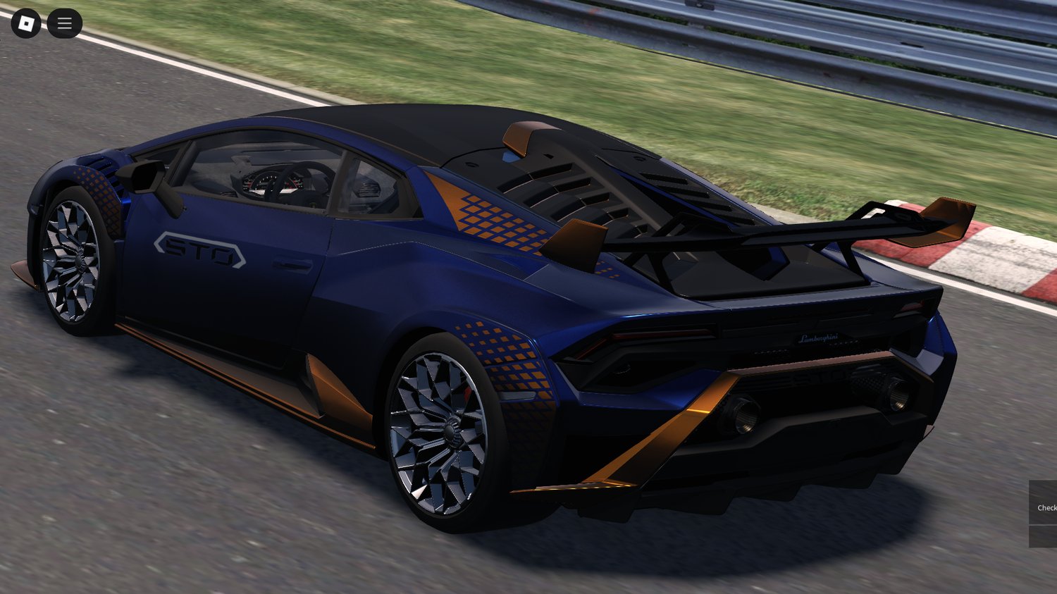 Openable doors on Lamborghini Huracán STO