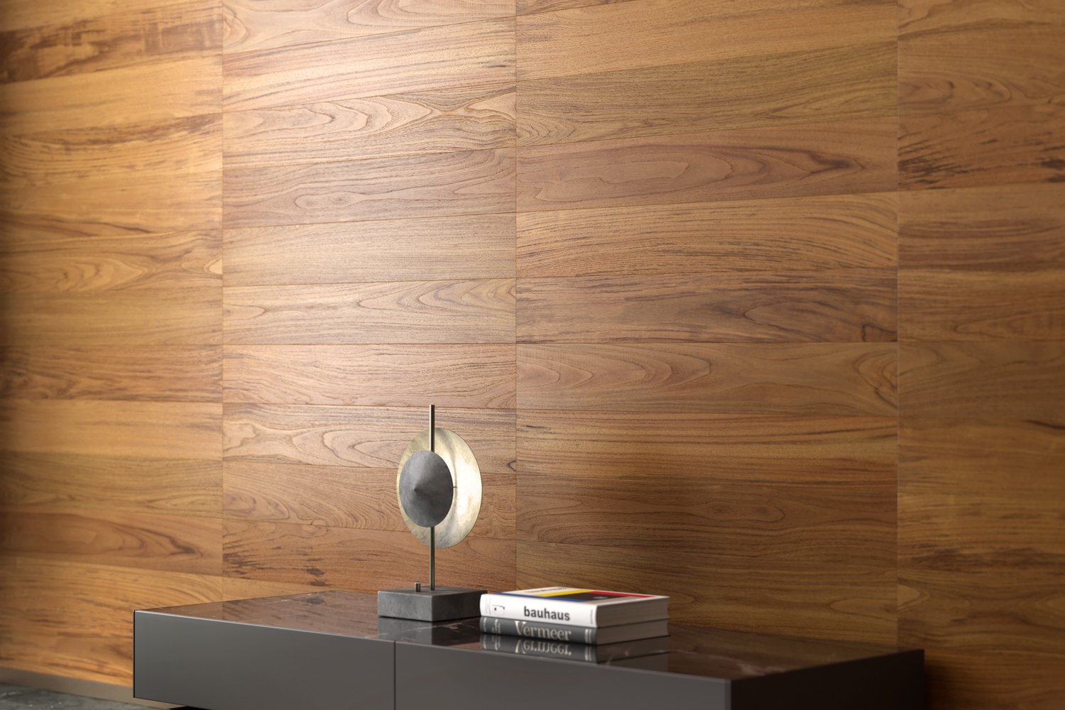 pbr material of teak planks