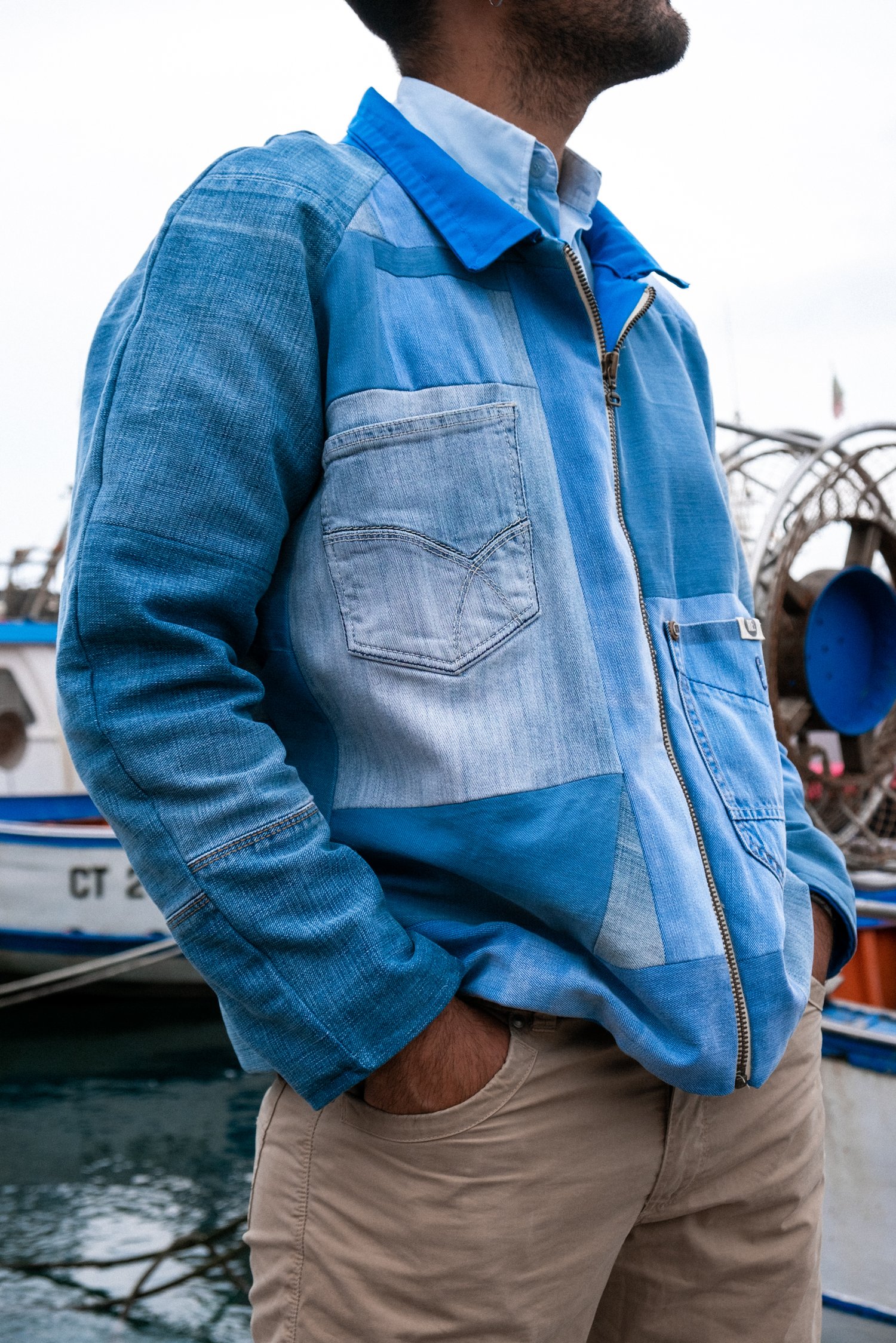 upclycled denim fashion recyclable