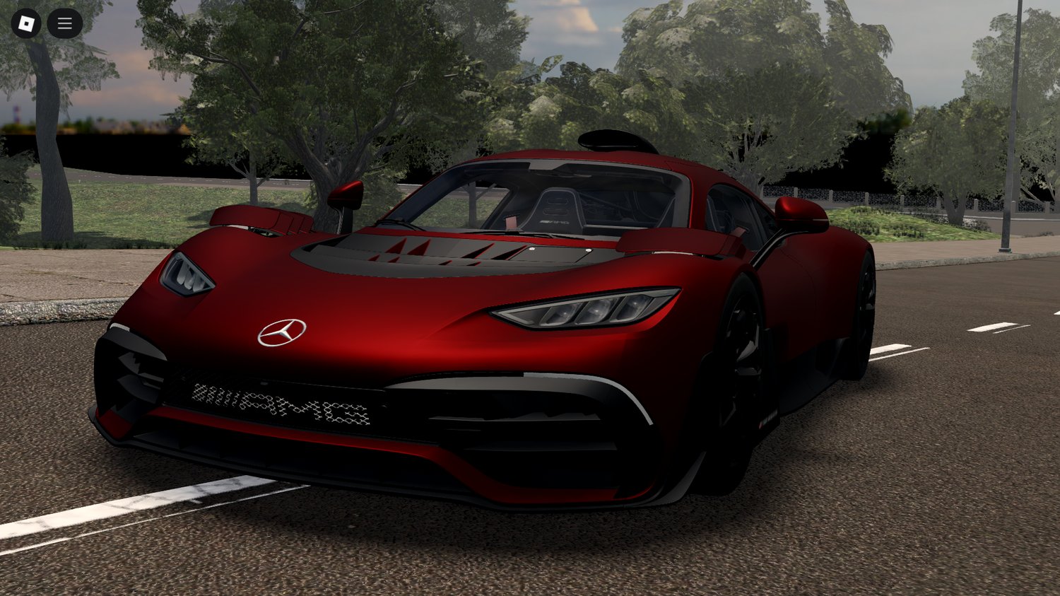 Roblox Mercedes-AMG One 2021 hypercar