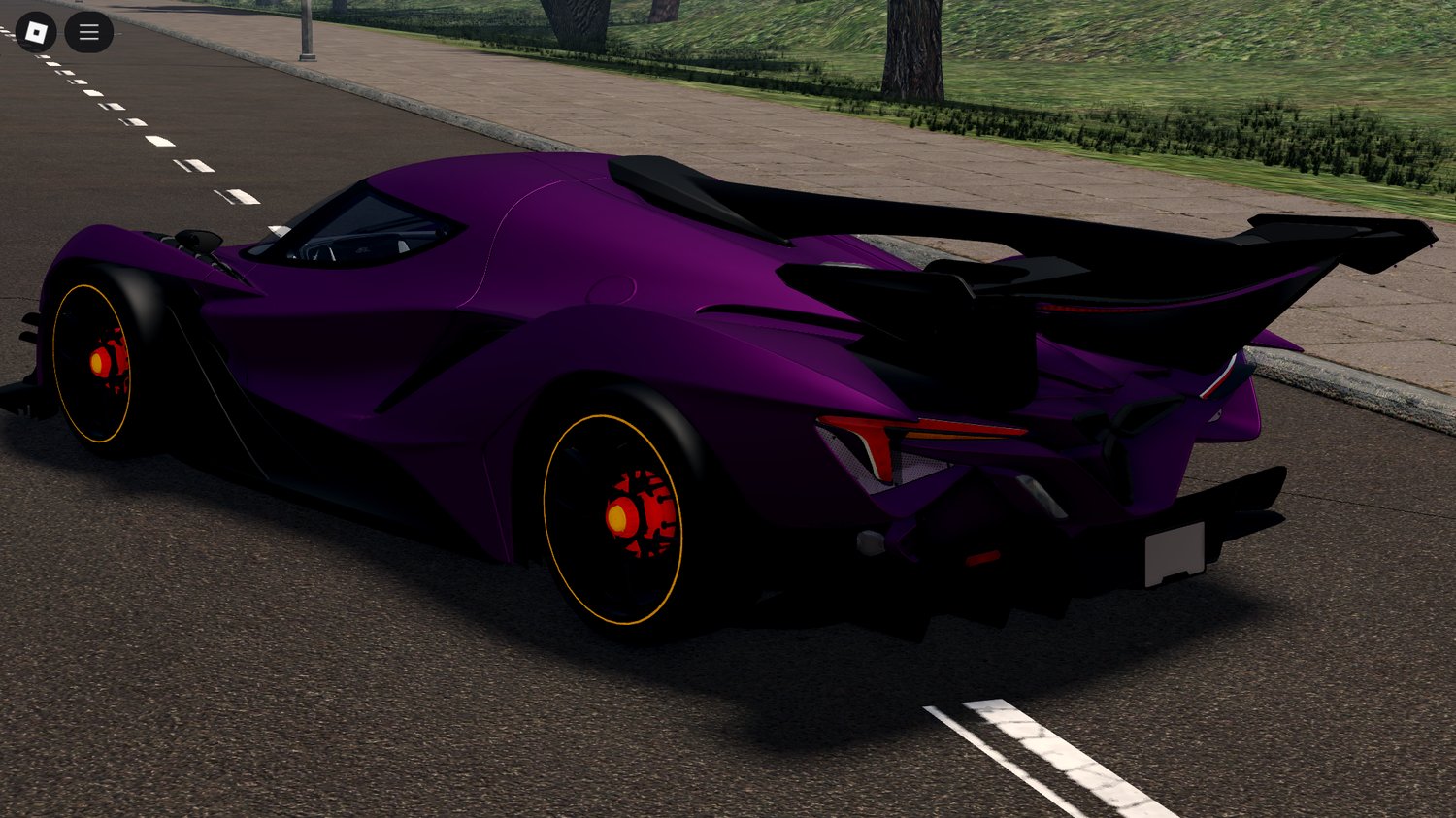 Apollo Intensa Emozione rear design Roblox car