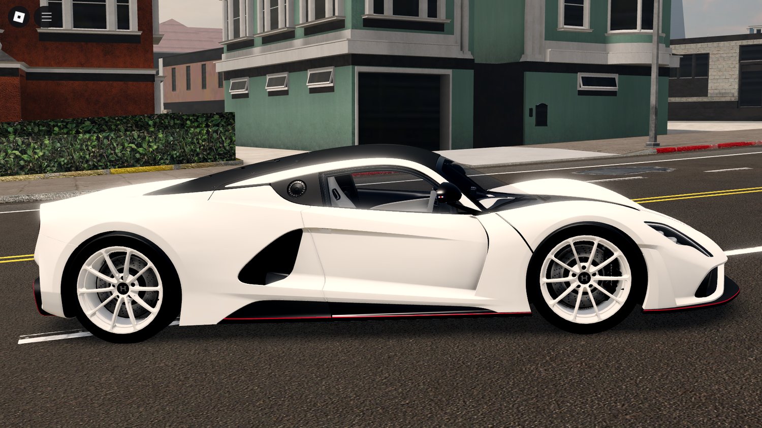 Roblox Hennessey Venom F5 2022 hypercar front view