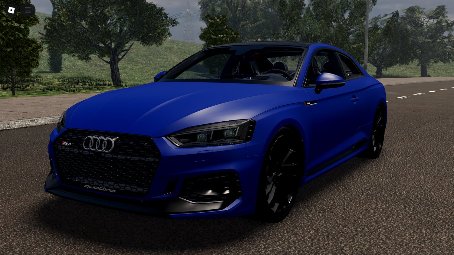 Roblox 2019 Audi RS5 Coupe front view
