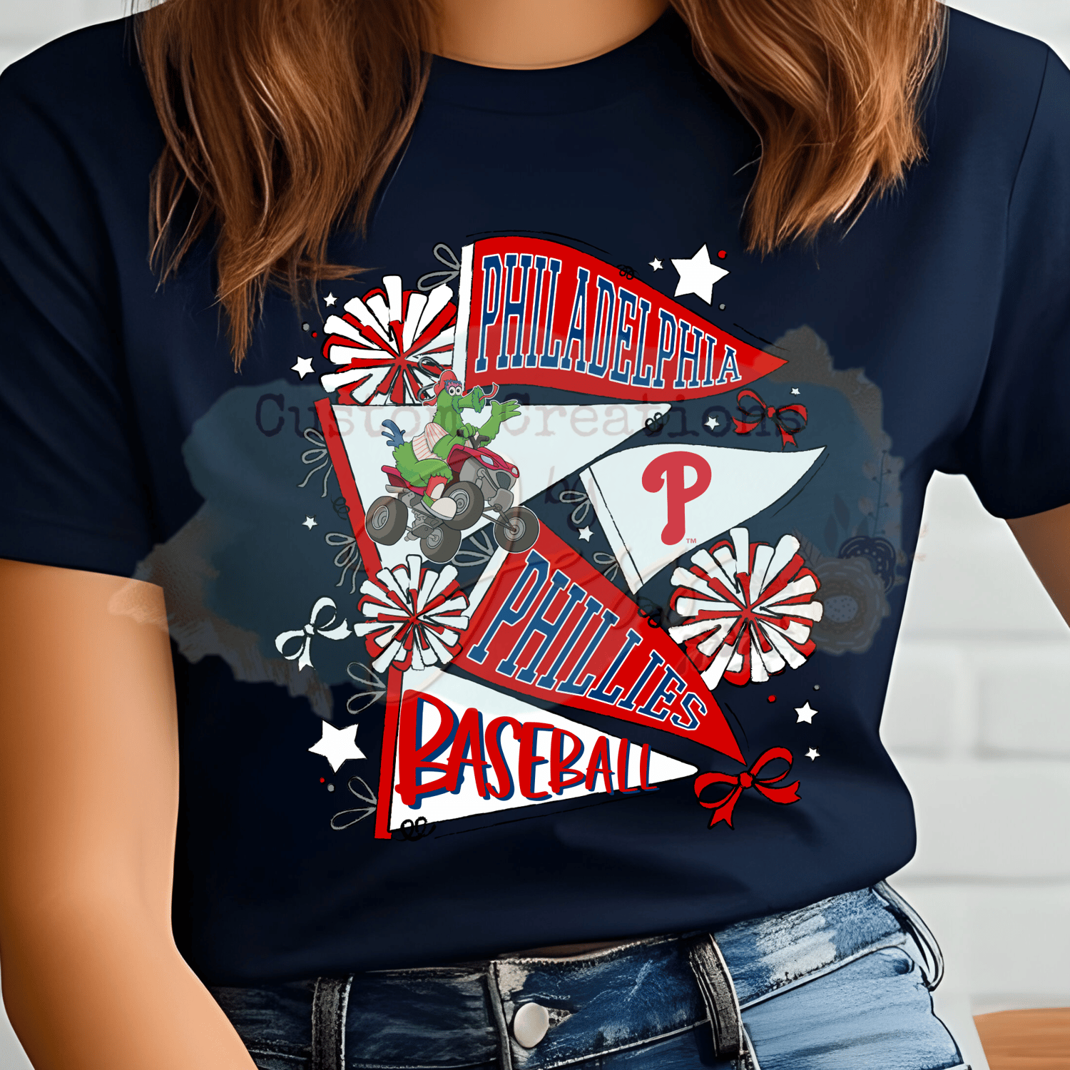 Philadelphia Baseball Pennant & Pom Trio - Payhip