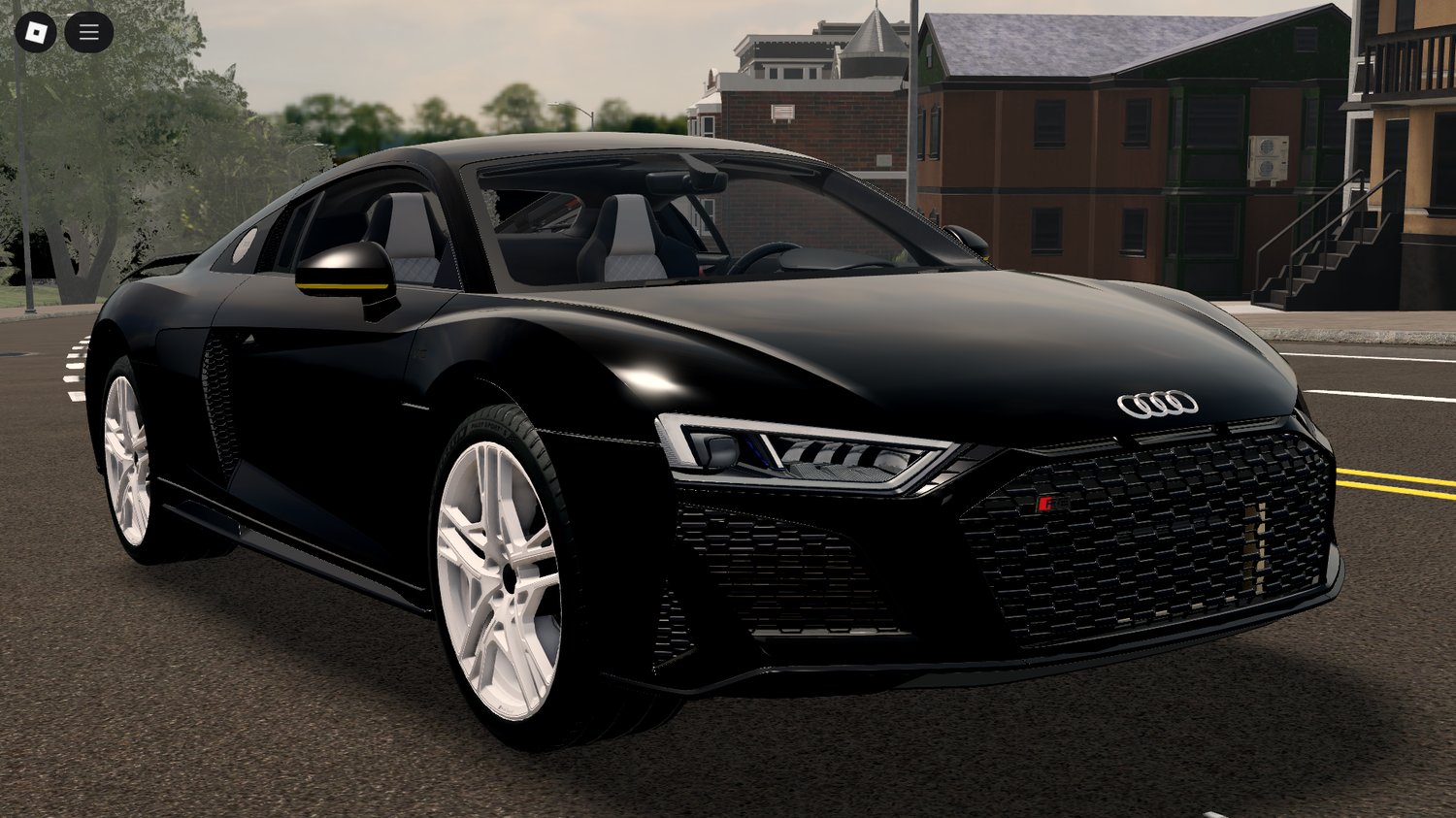 Roblox 2020 Audi R8 supercar front view