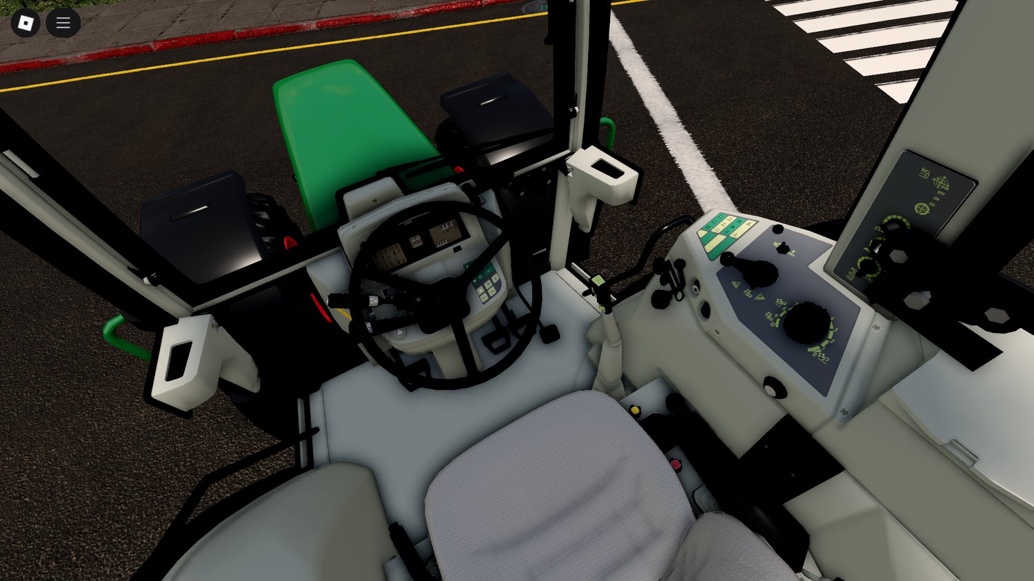 Side profile of Fendt 511 Turbo tractor Roblox