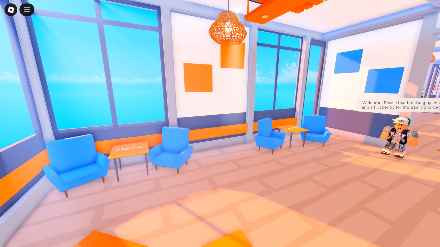 Interactive NPCs in KONBU Training Center Roblox