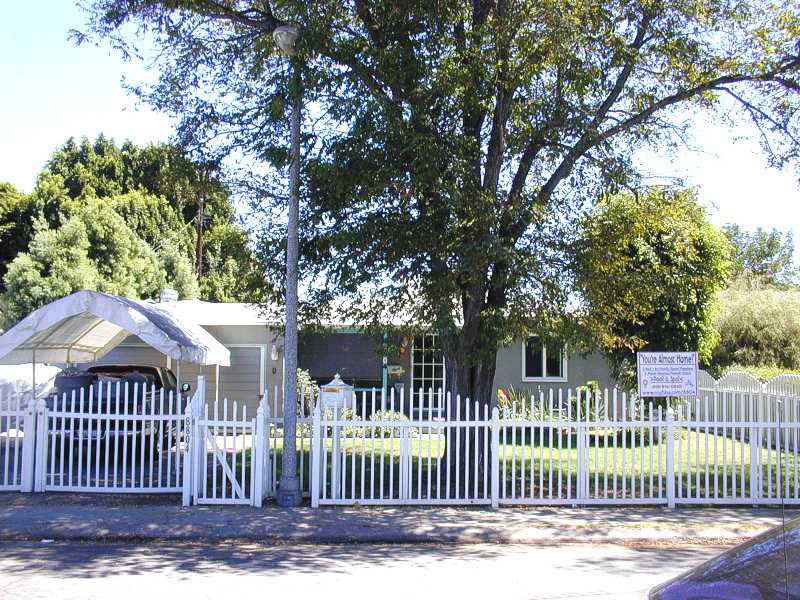 my first house with vinyl fencing