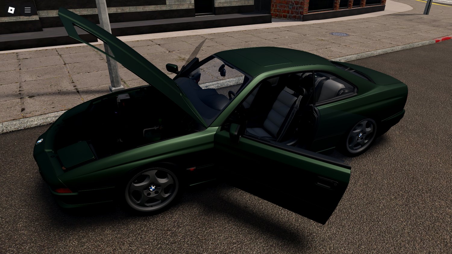 Side profile 1995 BMW 850CSi Roblox